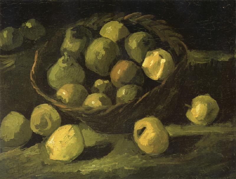 Vincent Van Gogh Still life with Basket of Apples (nn04)